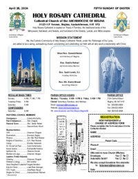 Holy Rosary Bulletin 2024-04-28